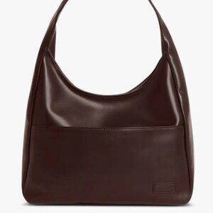 The Maya Bag with Zipper (Brown) - NWT